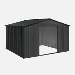 (11 x 10ft) 10.85m² metal garden shed