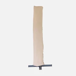 3x4m offset rectangular parasol with 50x50cm weighted slabs