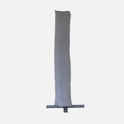 3x4m offset rectangular parasol with 50x50cm weighted slabs