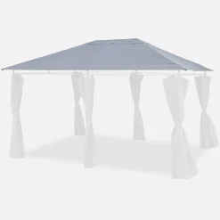3x4m pergola replacement canopy roof cloth, Divio