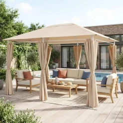 3x4m pergola replacement canopy roof cloth, Divio