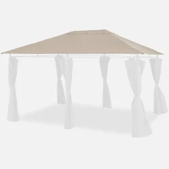 3x4m pergola replacement canopy roof cloth, Divio