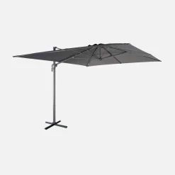 3x4m rectangular cantilever parasol