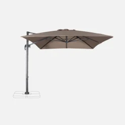 3x4m rectangular cantilever parasol