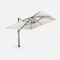 3x4m rectangular cantilever parasol