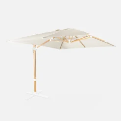 3x4m rectangular cantilever parasol