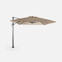3x4m rectangular cantilever parasol