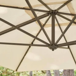 3x4m rectangular cantilever parasol