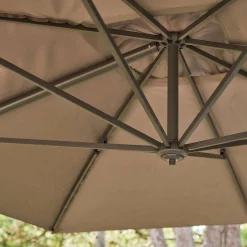 3x4m rectangular cantilever parasol