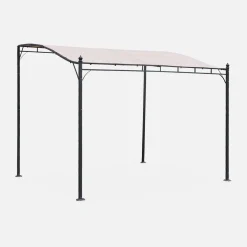 3x2.5m wall-mounted pergola